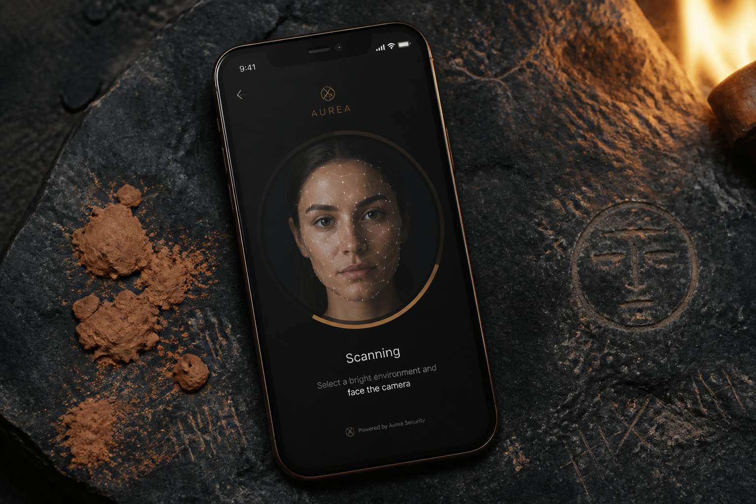 Mobile facial scanning application for retail access control